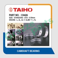 Taiho Cam Camshaft Bearing STD (0.00mm) Size C042A for Toyota Hiace LH80 Hilux LN85 LN107 L 2L 2L-T 