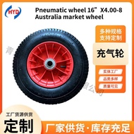 Wheel pneumatic Car Inflatable wheel Australia x4.00-8 Roller Tiger 16 Wheels Heavy Duty B48I