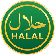 สติ๊กเกอร์ (507) PVC Sticker ตรา ฮาลาล Halal อาหาร ร้านอาหาร อิสลาม มุสลิม Muslim