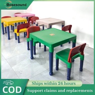 High Quality STUDY TABLE WITH 2 CHAIRS KIDS TABLE AND CHAIR SET KIDDIE TABLE SET STUDY