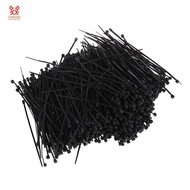 1000 Pcs Black nylon Cable Zip Tie Fasten Wrap 95mm x 2mm