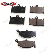 Arashi Organic Front Rear Brake Pad For SUZUKI GSR 600 GSR600 2006 2007 2008 Motorcycle Brake Disc R
