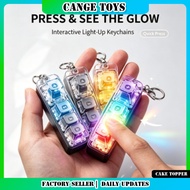Generic Keyboard Fidget Keychain Cross‑border Gamer Gadget Multiple Color Option