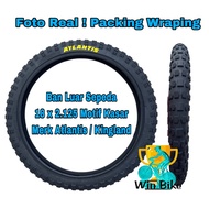 Atlantis Kingland New BMX Kids Bike Outer Tire 18 x 2.125 Rough Motif Free Packing Warping