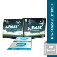 Fulaz 20 Tablet / Suplemen Mengatasi Gangguan Tidur / Obat Sulit tidur / Tidur Lebih Berkualitas