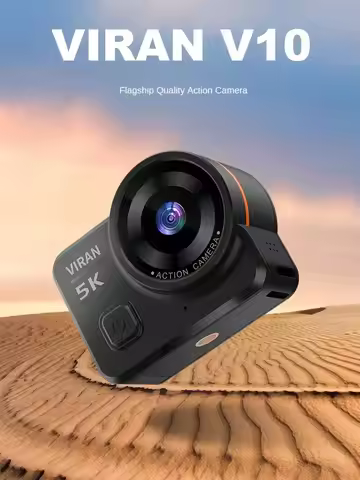 V10 5K Action Camera Electronic Image Stabilization 2 Inch Touch Screen Waterproof Video Camera Moti