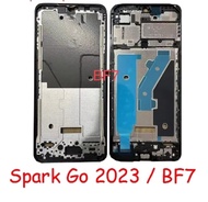 LCD Front Frame For Tecno Spark Go 2023 Pop 7 Pro BF7 BF7n BF7h BF6  Front Frame