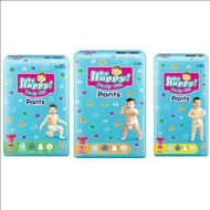 pampers baby happy pants M32 , L28 . S38