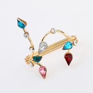 Multi gem 2 finger ring (RSP100-001)