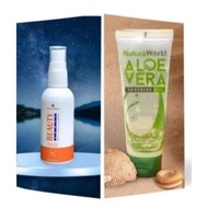 Natura BEAUTY SPRAY 60 ML AND NATURA ALOEVERA 120 GRAMS PACKAGE