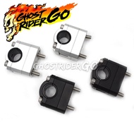 UNIVERSAL HANDLE BAR RISER FOR 22mm or 28mm BARS CLAMP ADV160 MT07 MT09 MT25