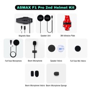 SG SELLER - ASMAX F1 Plus/ Pro/ S2 Accessories Clamp + Audio Kit  (does not include helmet intercom 