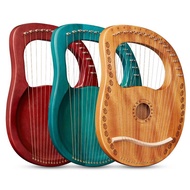 Layya 19 Strings 16-Tone Small Harp 7-Tone 10-String lyre Piano lyre Piano Portable Musical Instrume