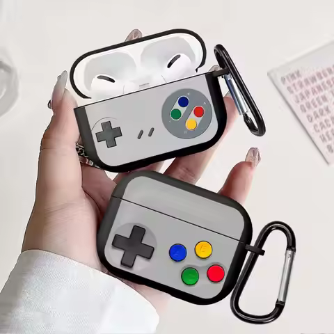 Game Console Controller Case For Airpods 2 Pro3 Pro 1 Pro2 3 4 Earphone Cases Cover