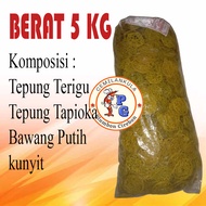 KERUPUK MIE KUNING MENTAH 1 BAL 5 KG | GRATIS ONGKIR