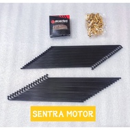 Scarlet Spokes Spokes Spokes Size 196 Honda GL100 GL Pro Front Motorcycle Application