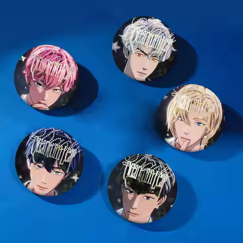 P-PLAVE Caligo Pt 1 Kpop NOAH YEJUN Badge Set Glass Shine Lapel Backpack Costume Gift Decoration bir