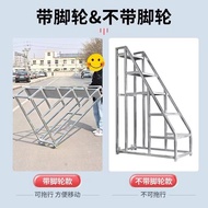Industrial Step Ladder Step Ladder Handrail Ladder Household Step Staircase Mobile Storage Climbing 