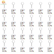 24 Pieces Acrylic Appreciation Keychain Puzzle Design for Employee SHOPSKC3730
