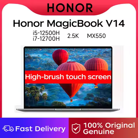 Honor Laptop MagicBook V14 14.2-inch Core I5/I7 12500/12700H 16G 512G/1T/2T MX550 2.5K Touchscreen U