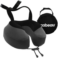 Cabeau Evolution S3 Travel Pillow - Memory Foam Neck Pillow for Airplane and Long Flights with Seat 