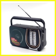 ❈ ◄ ❁ Electric LC-901 Radio Speaker FM/AM/SW 4band radio AC power and Battery Power 150W Extra bass