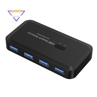 USB 3.0 KVM Switcher Selector KVM Hub Docking Station 2 Computer Share Printer Keyboard Laptop PC De