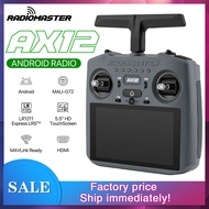 RadioMaster AX12 Android Radio QGroundControl 16CH Remote Control ELRS HDMI Output/Input