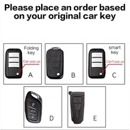 Keyless รีโมทกุญแจรถหนังฝาครอบปลอกกุญแจสำหรับ Morris MG ZS HS GS mg3 mg5 mg6 MG7