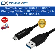 Startech.com 1meter USB-A to USB-C Charging Cable USB315AC1M Cable Type C USB C To USB A 1m Cable US