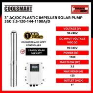 PAM AIR SOLAR 3SG3.5-120-144-1100A/D 3" AC/DC PLASTIC IMPELLER SOLAR PUMP