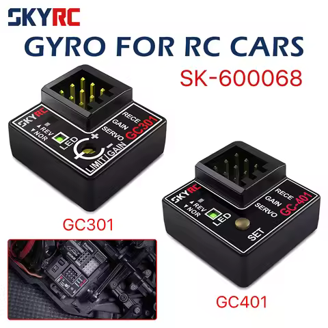 SKYRC GC301GC401 4-8.4V Mini Gyro Sensor Gyroscope for RC Car Racing Car Steering Output Corrective 