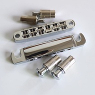 Guitar Bridge Tune O Matic Model Gibson Les Paul Saddle Large - Gibson Silver Guitar Accessories