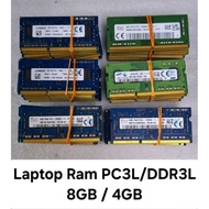 Laptop / Notebook / Sodium RAM DDR3 - DDR3 L 4GB / 8GB / 16GB
