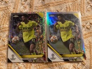 Topps chrome Jude Bellingham refractor speckle refractor