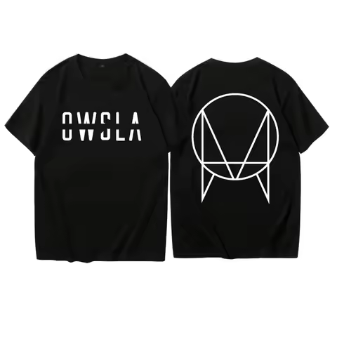 OWSLA Skrillex Ssk Vac Thailand s20 Electronic Syllables Comfortable casual High quality short sleev