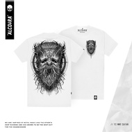 TS WHT SATAN // T-SHIRT WHITE SATAN ALCOTRA // KAOS SATAN ALCOTRA PUTIH