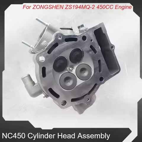 Motorcycle Accessories Cylinder Head Assembly For ZONGSHEN NC450 ZS194MQ-2 450CC Engine KAYO MOTOLAN