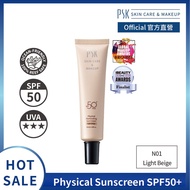 PSK Skincare & Makeup|SPF50+ Physical Sunscreen & Makeup Foundation | 2-in-1 Illuminating Sun Cream