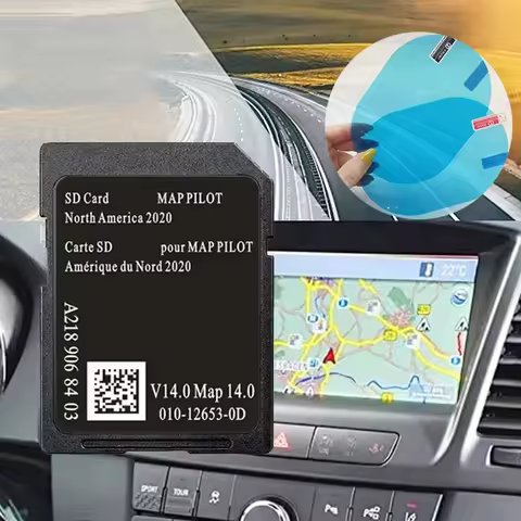 2020 North America Maps for Mercedes Garmin System GLA CLS Vehicle Navigation SD Card GPS Update A21