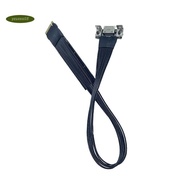 M.2 to Oculink 4i Extension Cable for M.2 Mkey NVME to SFF8611 Adapter Cable PCIe 4.0 X4 Gen4 Silver