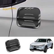Car Matte Black Fuel Tank Cover Oil Tank Cap Decoration Stickers Fit for   -V Vezel 2021 2022