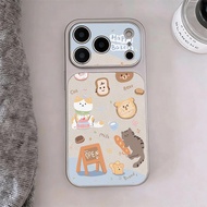 Bakery Kitty Cub for iPhone 17pro iPhone 14/11/12pro case fake brain shell feeling