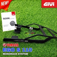Monorack Givi Yamaha EGO S 110 Advance Monorack 100% Original GIVI Egos 110 Accessories