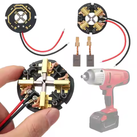 1/2PCS Practical Carbon Brush Holder Brush Card Assembly AEG Milwaukee M18/ M12 Hammer Drill & Impac