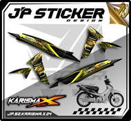 STRIPING STIKER KARISMA X - STICKER MOTOR HONDA KARISMA X LIST VARIASI HOLOGRAM (JP.S2) 04