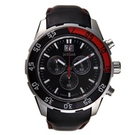 [2 Years Warranty] Jaguar Chronograph Leather Strap 44mm Men Watch J27-1A18G-03RD