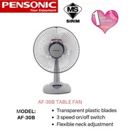 *FREE SHIPPING* Pensonic Table Fan 12" AF-30B AF30B/KIPAS MEJA 12"/PF-41A/41B 16"