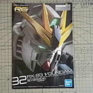 Bandai RG 1/144 REAL GRADE GUNPLA RX-93/ NU V GUNDAM PARTS MANUAL BOOK