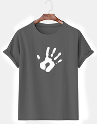 Kaos Pria 5 Jari Atasan Baju Oblong Distro Lengan Pendek Pakaian Dalaman Tshirt Man Pakaian Laki Lak